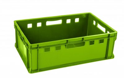 Production of reusable plastic containers weighing 2000g in less than 25 seconds