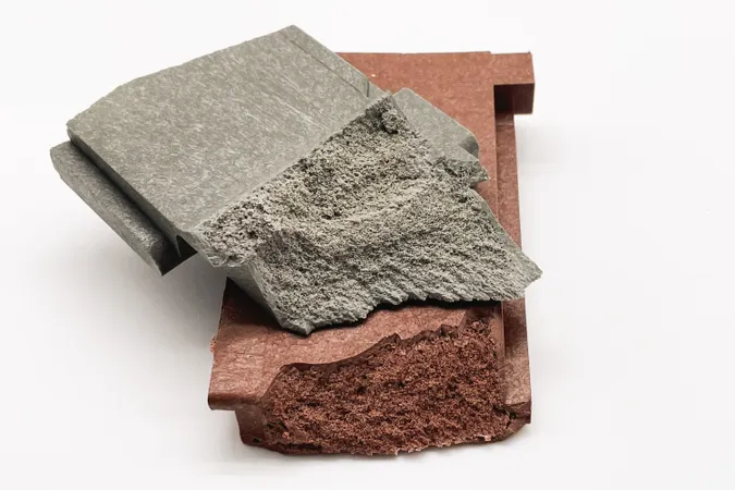 Cross-section of the part with a fine-cell structure: lighter yet stronger thanks to foaming.