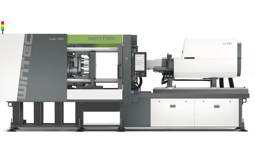 The all-electric WINTEC e-win 1800 enables fully automated LSR processing and thus reduces manual intervention and component costs.