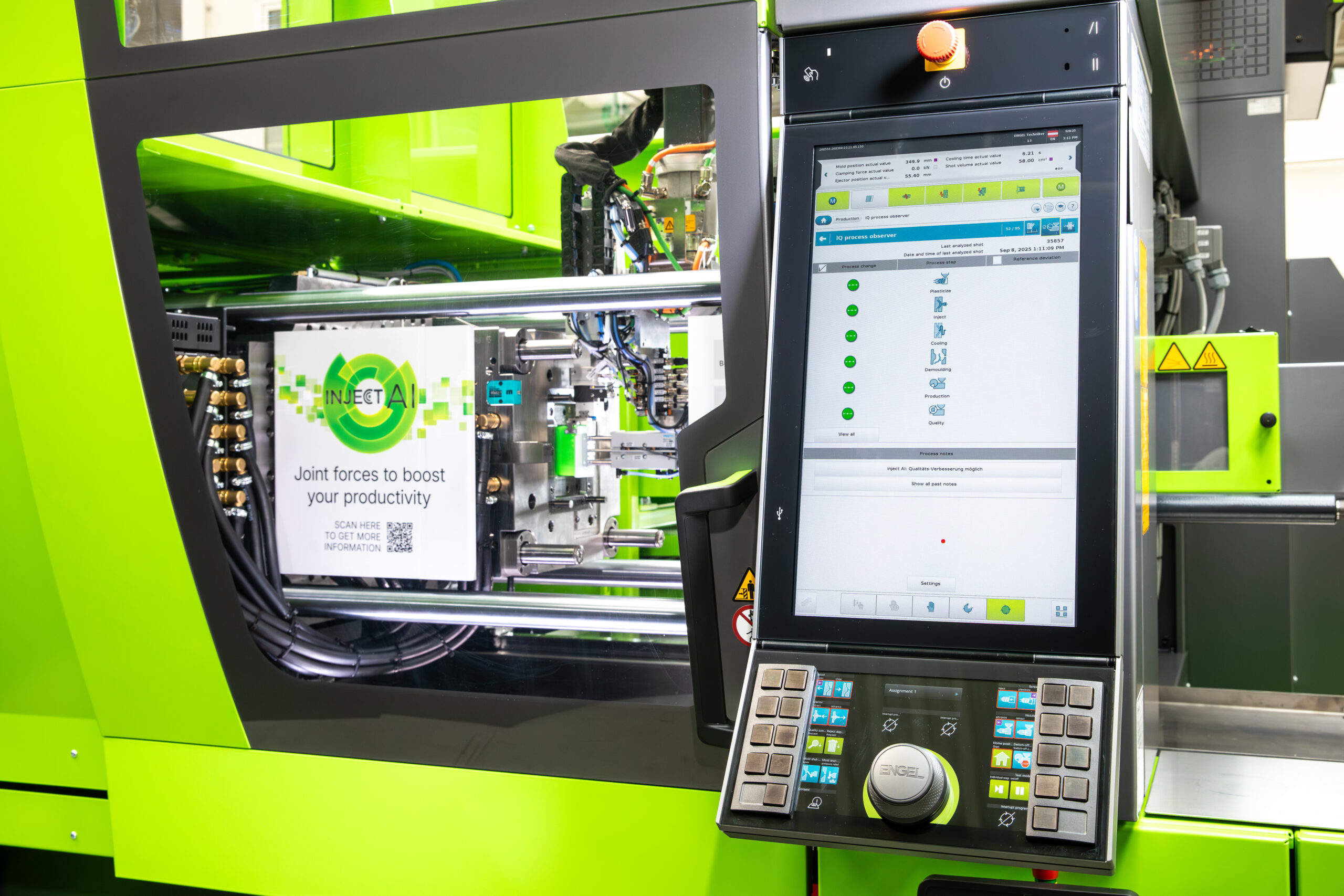ENGEL inject AI digital assistants for injection moulding process optimisation